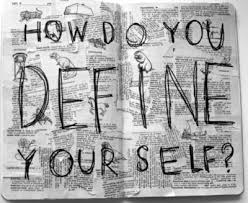 How Do You Define Yourself Dictionary Clippings This Is A Great Teaching Idea Picture Only Sketch Book Journal Bullet Journal Art