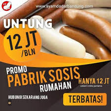 Bawang putih•saus tomat•kecap•bumbu tabur balado (saya pake merk. Terjual Peluang Usaha Pabrik Sosis Rumahan Homechise Adb Kaskus