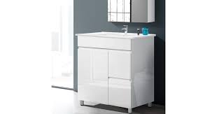 We offer a range of freestanding storage design options including tall boys, storage benches, laundry baskets and more, to help add. Cefito 750mm Bathroom Vanity Cabinet Unit Wash Basin Sink Storage Freestanding White Kogan Com