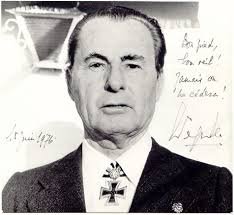 Resultado de imagen de leon degrelle despues de la guerra