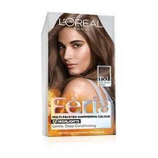 L Oreal Paris Feria Hair Color With 3x Highlights Colored Hair Tips Brunette Hair Color Hair Color