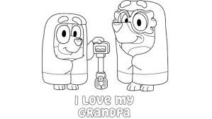 Colour Bluey Abc Kids In 2020 Abc For Kids My Love Grandparents