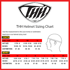 661 Full Face Helmet Sizing Chart Tripodmarket Com