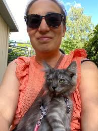 Hi all! I just wanted to introduce myself and share a photo I took That is  my cat Ragnar who I just rescued from 10 Lives club. What a little  character. Love