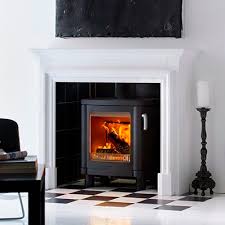 The gallery roundel pine fireplace with regal cast iron arch consists of the roundel 44 pine mantel and regal cast iron arched insert with cast back. Wood Heating Stove 51l Contura Cast Iron Contemporary 0 5 Kw