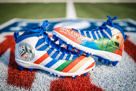 + pro bowl quarterback jared goff. Rams Players Lace Em Up For Charity In Nfl S My Cause My Cleats Event Orange County Register