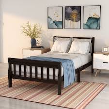 Zinus gulzar easy assembly quick lock 1.6 inch bunkie board / bed slat replacement, queen. Wood Platform Bed Twin Bed Frame Panel Bed Mattress Foundation Sleigh Bed With Headboard Footboard Wood Slat Support Walmart Com Walmart Com