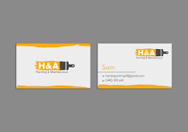 White colored areas in your design will blend in with the material's clear, frosted, or white plastic. Entry 1 By Suyogapurwana For Design A Logo Business Cards For Painting Company Freelancer