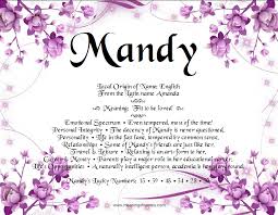 Meaning Of Names Mandy Names With Meaning Names Meant To Be