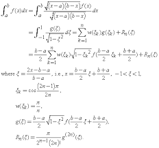 Gauss Hermite Formula Math Tutorials Maths Algebra Calculus