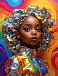 Fluid Dance I** **Prompt Share by Balsam Saleh** The prompt version with  some changes: A ferrofluid woman, mesmerizing mix of vibrant yellow and  striking red, with enigmatic pose and ethereal beauty. Delicate