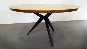 Table Repas Papillon Ronde Artmeta Tables Metal Et Bois Table A Manger Ronde Table A Manger Ronde En Bois Table Repas