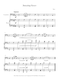Free beginners level free double bass sheet music sheet music pieces to download from 8notes.com. Amazing Grace Sheet Music For Double Bass 8notes Com