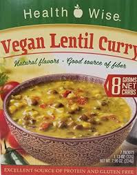 Top low carb lentils recipes and other great tasting recipes with a healthy slant from sparkrecipes.com. Healthwise Vegan Lentil Curry Encore Entree Meal Replacement Healthy Ninelife Europe