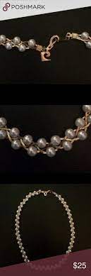 Vintage Pierre Cardin Pearl Necklace Pearl Necklace Classic Pearls Gold Tone Necklace