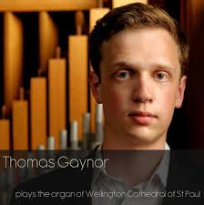 Thomas Gaynor plays the organ of Wellington Cathedral of St Paul
