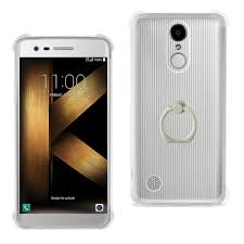 Reiko Lg K20 V Air Cushion Case In Clear Products In 2019 Lg Phone Phone Cell Phone Plans
