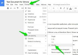To set the line spacing to a value other than the items shown in the line spacing button's menu, you at least: How To Add Double Space In Google Docs Desktop And Mobile App