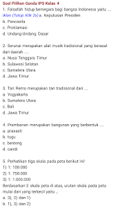 Maybe you would like to learn more about one of these? Kumpulan Soal Ips Kelas 4 K13 Pilihan Ganda Essay Dan Uraian Dwi Purwanto