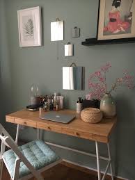 Lillasen Desk Ikea My New Dresser Became Vanity Desk Ikeaofficeguestroom Home Desk Home Office Decor Home Decor