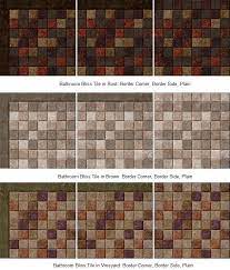 To make these wall match in corners the rooms have to be 3, 9 or 12 tiles long/wide. Mod The Sims Kitchen And Bath Stuff Maxis Match Tile Floor Collection
