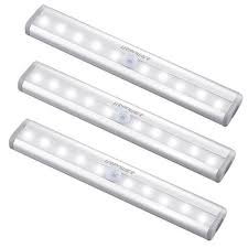 Powered by either electricity, battery, or solar, the light works by using motion detection technology. Urpower Motion Sensor Light 10 Led Battery Operated Wire Motion Sensor Lights Outdoor Motion Lights Led Closet Light