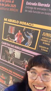 TODAS Y TODOS INVITADISIMOS A VER MI ABUELO HORACIO en Museo de la Memoria  y los Derechos Humanos. Jueves y viernes a las 16:00 horas y él sábado a  las 12:00. Entrada liberada.