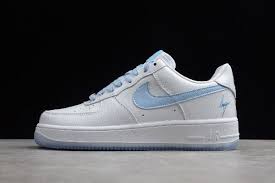 Nike Air Force 1 Premium 07 Ladainian Tomlinson White Ice Blue 316892 141 Nike Air Shoes Nike Air Force Nike Air