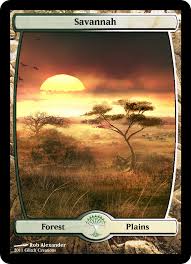 Dropbox Savannah3 Png Mtg Altered Art Magic The Gathering Magic Card Game