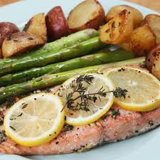 Cena Deliciosa De Salmon Con Vegetales Video Veggie Dinner Healthy Recipes Food