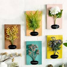Place it as a part of a gallery wall or solo. Faux Flower Wall Art Apollobox