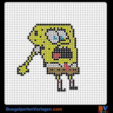 Weitere ideen zu kreuzstich, stich, sticken. Bugelperlen Vorlagen Von Spongebob Erschreckt Zum Herunterladen Und Ausdrucken