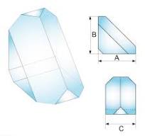 Amici Roof Prism BK7 equiv 15mm aperture