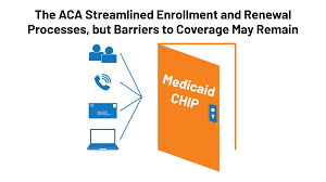 recent medicaid chip enrollment declines and barriers to