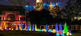 The Most Magical Christmas Lights Road Trip In Georgia Atlanta Botanical Garden Holiday Lights Display Botanical Gardens