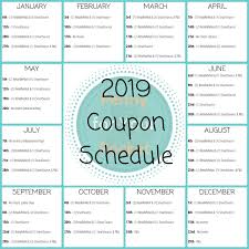 2019 Coupon Insert Schedule Penny For Your Pocket Coupon Inserts Sunday Paper Coupons Coupons