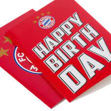 Weihnachtskarte fc bayern münchen kartenset frohe weihnachten geburtstagskarte. Happy Birthday 2er Fc Bayern Munchen Karten Set Geburtstagskarte Geburtstag Logo Gunstig Kaufen Ebay