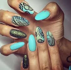 Henna Inspired Nail Art Designs Henna Nails Festive Nail Designs Bohemian Nails