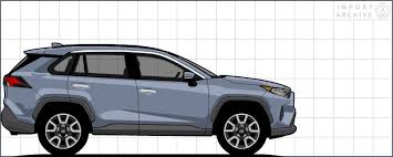 Importarchive Toyota Rav4 2019 Touchup Paint Codes And