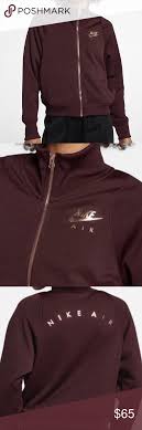 Online shopping from a great selection at clothing, shoes & jewelry store. Nwt Nike Zipper Jacket Burgundy Rose Gold Zipper Jacket Jackets Clothes Design