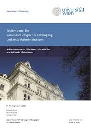 Monter „aufstellen, aufrichten, erhöhen, eigtl. Pdf Erklarvideos Ein Wissenssoziologischer Feldzugang Und Erste Rahmenanalysen