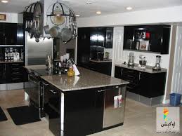 صور مطابخ رخام 2015 باللون الأسود custom kitchen remodel l shaped kitchen designs refacing kitchen cabinets