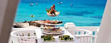 In addition, when you're in cala tarida. Ibiza Beach Clubs