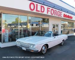 See more classic car pictures. 1964 Plymouth Sport Fury Old Forge Motorcars Inc