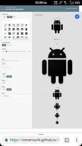 Icon maker is free, and it has a wide range of features to create icons quickly and effortlessly. Android Mipmap Icon Generator