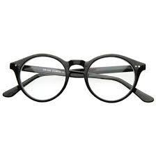 Vintage Black And Clear Glasses Vintage Inspired Clear Lens Small Circle Round Sunglasses Black Zerouv Http Www Amazon Com Small Round Glasses Vintage Eye Glasses Round Sunglasses Vintage