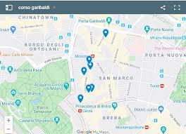 I link in basso trovano i comuni vicini sulla stessa mappa. 7 Attrazioni Di Corso Garibaldi Una Delle Strade Simbolo Di Milano Mappa Milano Citta Stato