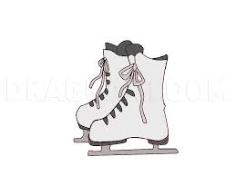 See more ideas about vintage ice skating, ice skating, skate. How To Draw Ice Skates Step By Step Drawing Guide By Xxmedicgirlxx Dragoart Com