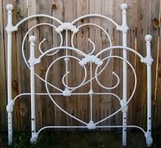 They are sturdy as well as heavy. Twin Bed Frame Vintage Custom Paint Etsy Wrought Iron Beds Iron Bed Twin Bed Frame