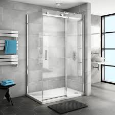 Nova Frameless 1200 X 700 Sliding Door Shower Enclosure Victorian Plumbing Uk Shower Enclosure Frameless Shower Enclosures Corner Shower Enclosures